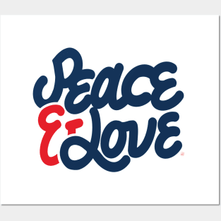Peace and Love Posters and Art